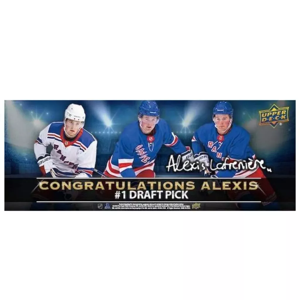 2020-21 Upper Deck Alexis Lafreniere Collection Box