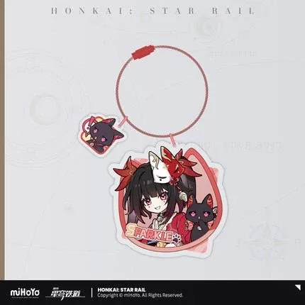 [Honkai Star Rail] Acrylic Pendant of the Tiny Cat Series - Sparkle